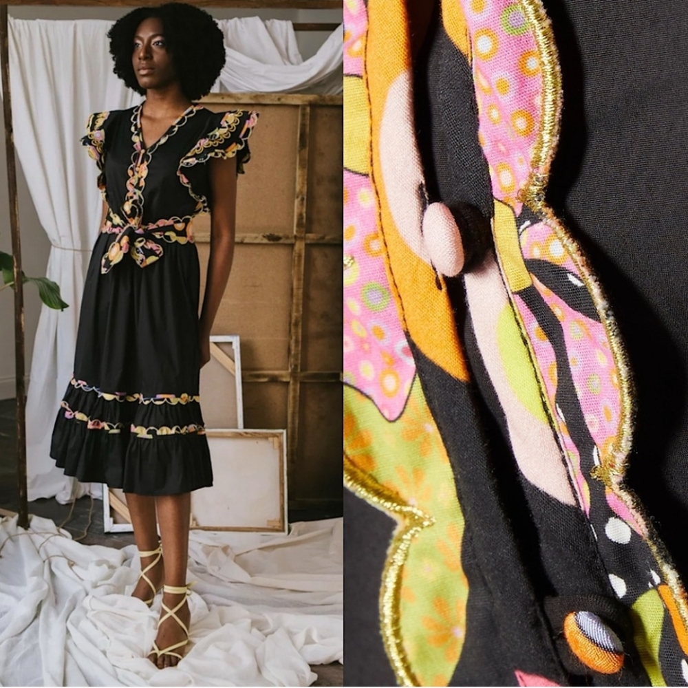 CeliaB Celidonia Scalloped Midi Dress - Picture 5 of 16